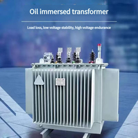 Transformateur de distribution triphasé immergé dans l'huile de haute qualité 10 kV 11 kV vers 380 V 400 V pour l'énergie électrique hydroélectrique industrielle