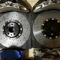 Kit de freinage à six pistons avec disques carbone-céramique compatible avec Audi S3 S4 RS5 A6L Mercedes W213 C63 E63 – Modification et amélioration