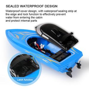 Dowellin Barco Cocodrilo <span class=keywords><strong>RC</strong></span> 2.4G, Barco de Alta Velocidad a Control Remoto, Juguetes de Simulación para Niños - Product Image 3