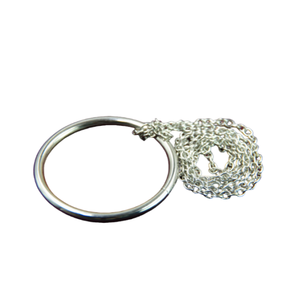 Personalizzare l'alta qualità galvanica l'infinito magico Trick Set Unisex in metallo catena ad anello giocattolo per collana semplice logica mago del nodo - Product Image 5