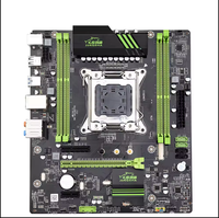 Motherboard Game X79 Dual Xeon E5 LGA2011 Prosesor Motherboard Dual Channel DDR3 64GB M.2 Harga Grosir