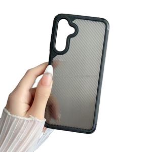 Coque antichoc en fibre de carbone de bonne qualité pour Samsung Galaxy S25 <span class=keywords><strong>2S4</strong></span> S23 S22 Ultra Plus coque arrière de protection S24 S23 FE - Product Image 1