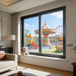 Griglie Scorrevoli <span class=keywords><strong>in</strong></span> Alluminio per Finestre da Cucina, Design Semplice, Vendita all'Ingrosso - Product Image 4