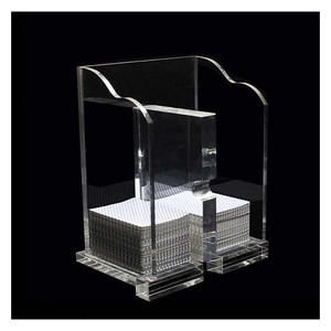 Soporte Vertical de Acrílico Transparente para Cartas de Juego, para Mesas de Póker de Casino - Product Image 3