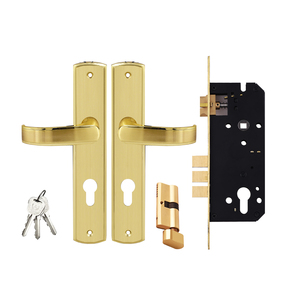 <span class=keywords><strong>Serrure</strong></span> à mortaise multipoints 4585 en acier inoxydable avec cylindre magnétique, ensemble de corps de <span class=keywords><strong>serrure</strong></span> pour porte de sécurité, <span class=keywords><strong>3</strong></span> clés, vente en gros du fabricant - Product Image 5