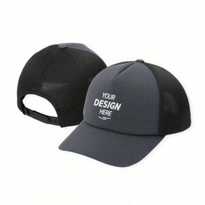 Hot Selling Custom Men's Leather Truck Driver <b>Hats</b> Economical Prices <b>for</b> Fashion Sporty Mesh Cap with 3D Embroidery Outdoor Use - Product Image 4