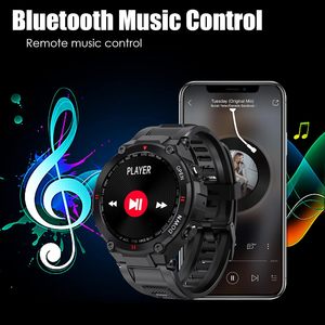 Đồng hồ thông minh cho nam giới ngoài trời không thấm nước chiến thuật smartwatch bluetooth cuộc gọi loa đồng hồ Tương thích với <span class=keywords><strong>iPhone</strong></span> Samsung - Product Image 5
