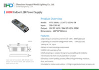 Fuente de Alimentación LED de 200W 220V 240V CA 12V CC 16.7A para Tiras LED, Gabinetes y Luces de Neón