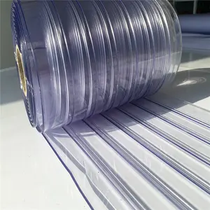 50M Lengte Dynamische Gemakkelijke Hordeur/Flexibele Duidelijke Gordijn Pvc Strip