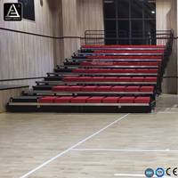 Système de gradins télescopiques pour salle de sport, gymnase, basketball, tribunes, sièges, arène, stade, gradins rétractables électriques