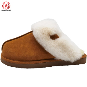 All'ingrosso scarpe firmate moda inverno simpatica <span class=keywords><strong>pelliccia</strong></span> scarpetta da neve per le donne - Product Image 1