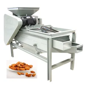 Large Commercial Almond/Hazelnut/Walnut Kernel Separator Nut Shell Cracking Almond Husking Machine