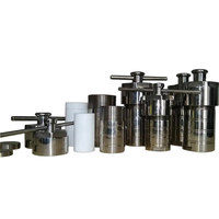 Réacteur autoclave hydrothermal en acier inoxydable avec chambre doublée de PTFE (Téflon) – 25 ml, 50 ml, 100 ml, 200 ml, 500 ml