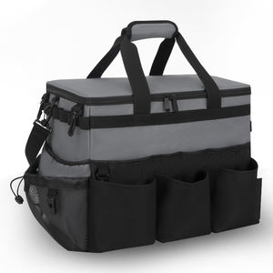 Grote rollende schoonmaakkar met wielen en afneembare <span class=keywords><strong>trolley</strong></span>, extra grote waterbestendige schoonmaakkar voor huishoudsters - Product Image 3