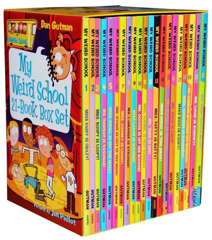 21 Book/set My Weird School Crazy Seasons Children's Story Bridge Chapter English picture book for children