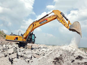 2024 Novo Produto Escavadeira com 2.5 M3 Rock Bucket e Tubo Hidráulico para Breakhammer LOVOL FR510E2-HD Machine - Product Image 5