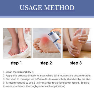 Marque privée OEM Crème de massage relaxante pour les articulations, les kystes et l'œdème, portable et pratique pour éliminer rapidement les muscles - Product Image 4