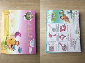 5D rond enfants diamant peinture avec cadre Kit dessin animé Animal <span class=keywords><strong>girafe</strong></span> petite fille point de croix enfants cadeaux décor à la maison - Product Image 6
