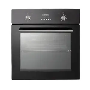 Horno de vapor eléctrico integrado hecho en China uso doméstico alta calidad 60L solo OEM astilla panadería comida cerámica vidrio Unox horno 220