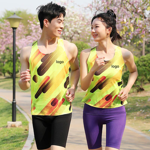 Camiseta Deportiva de Color Liso para Hombre, Transpirable, sin Mangas, Cuello Redondo, al Mejor Precio - Product Image 1