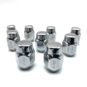 Hete Verkoop Roestvrijstalen Wielmoer 20 Lug Moeren Uitstulping Eikel 12X1.5Mm Wielmoer