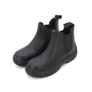 stocked men work high heel steel toe shoes safety boots for work