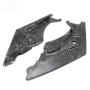 Panneau latéral de phare en fibre de carbone véritable, cache décoratif du compartiment moteur, accessoires de tuning sport pour BMW G80 G82 G87 M3 M4 - Product Image 6
