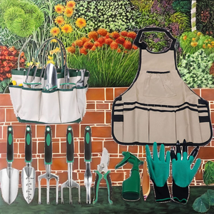 Set di Attrezzi da Giardinaggio Professionale Winos 11 Pezzi con Manici in Alluminio Pesante e Utensili Manuali in Acciaio Inox Personalizzabili con Supporto OEM - Product Image 3