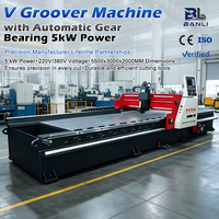 Machine à rainurer CNC en V pour tôles en acier inoxydable, prix usine, rainureuse automatique en V à bas prix