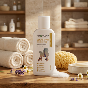 PETBIOLOGY Champú de Lujo para Perros con Cuidado Hidratante, Uso Diario Básico en Baño, 100ml - Product Image 3