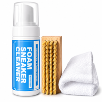 Kit d'entretien de chaussures portable personnalisé avec logo de marque, imperméable, nettoyant pour cuir et daim, liquide non toxique anti-taches, protection des chaussures