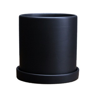 Pot de fleurs en céramique nordique moderne, jardinières élégantes <span class=keywords><strong>pour</strong></span> l'<span class=keywords><strong>extérieur</strong></span> et l'intérieur, <span class=keywords><strong>pour</strong></span> jardins contemporains et décoration d'intérieur élégante - Product Image 1