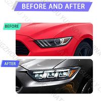 Bloc Optique Avant en Gros pour Ford Mustang 2015-2017 Phare LED Projecteur Lampe Frontale avec Feux de Jour Accessoires