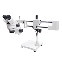 Hot Best-selling New SHUNMA SB-1 Continuous Zoom Stereoscopic Small Double Arm Microscope with 1 Year Warranty