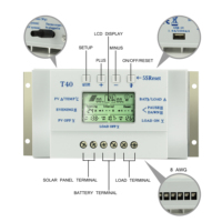 Contrôleur de charge solaire MPPT PWM 10A 20A 30A 40A 60A 80A 12V/24V à principe 0 couche