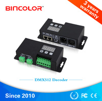 Contrôleur LED DMX512 Bincolor BC-854-CC à courant constant 4 canaux 36V 48V RGBW, décodeur DMX