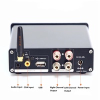 TPA3255 güç amplifikatörü 2*300W HiFi sınıf D Stereo dijital ses Amp 2.0 kanal Stereo amplifikatör USB pasif hoparlör ev ses