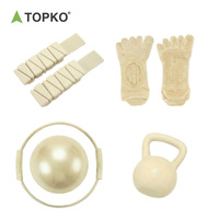 Ensemble complet de Pilates et de yoga TOPKO pour la maison : léger, durable et idéal pour affiner les jambes