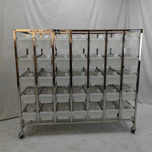 رف مختبر القوارض قفص الفئران الفولاذ المقاوم للصدأ مختبر رف أحواض تربية الماوس الرف - Product Image 3