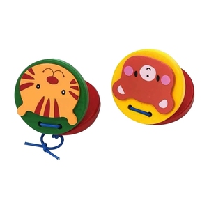 Kit de percussion Orff en bois 5-en-1 en gros pour enfants, ensemble d'instruments de musique rythmiques, aides pédagogiques pour les cours de musique à la maternelle - Product Image 4