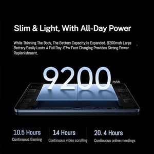 <span class=keywords><strong>Tablet</strong></span> Mi <span class=keywords><strong>Pad</strong></span> 8 Pro Versión Global, Pantalla LCD de 11.2 Pulgadas, 9200mAh, Carga Rápida de 67W, Snap Dragon 8 Elite, HyperOS <span class=keywords><strong>3</strong></span>, <span class=keywords><strong>Tablet</strong></span> Mi con Android - Product Image 5