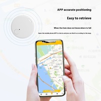 Portable Smart Bluetooth Anti-Perte Dispositif APP Positionnement Alarme de rappel bidirectionnelle pour animaux de compagnie 5.2 GPS Pet Tracker