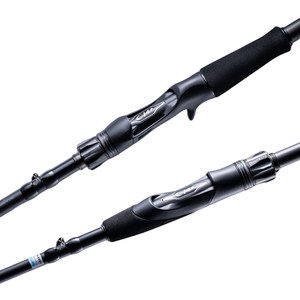 Canne à pêche Zodias 2-3m, action moyenne rapide, guides en carbone SIC, pour la pêche en ruisseau, au bar et en eau douce - Product Image 1