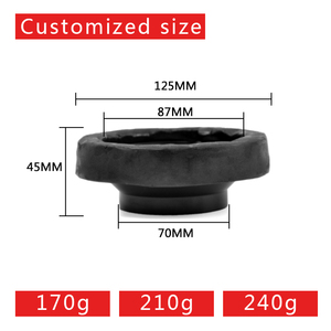 170g Anneaux <span class=keywords><strong>de</strong></span> cire <span class=keywords><strong>de</strong></span> <span class=keywords><strong>toilette</strong></span> Joint en caoutchouc pour tuyau d'évacuation <span class=keywords><strong>de</strong></span> 3 ou 4 pouces étanche et imperméable aux odeurs et aux gaz - Product Image 2