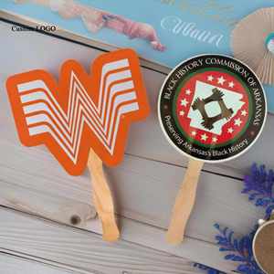 Fashionable Personalized Wooden Handle with Full Color Logo for Promotional Activities - Product Image 1
