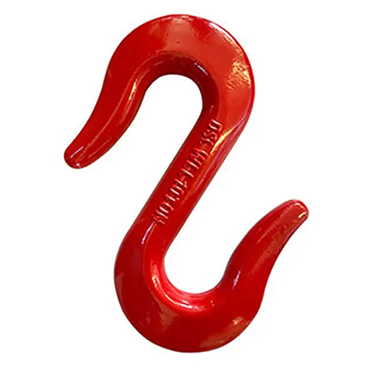 G80 High Temperature Quenching Steel S Shaped Hooks With Good Toughness For Lifting Rigging S Shaped Hooks