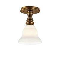 Plafonnier élégant et moderne en laiton avec surface en verre, verre givré, pour la maison, la chambre, la salle de bain, le couloir, la cuisine, décoration
