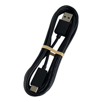 Kabel Pengisi Daya Tipe C Dual Head SLIM 1.5m Berkabel dengan Fungsi Lampu dan Dudukan Plastik untuk Kontroler dalam Kemasan Kotak