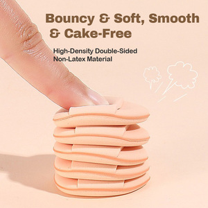 <span class=keywords><strong>Beauty</strong></span> <span class=keywords><strong>Planet</strong></span> - Juego de 5 Mini Esponjas de Maquillaje para Base de Maquillaje, con Caja, Esponja Cosmética Suave para Corrector Facial - Product Image 5