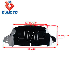 Parabrisas Aerodinámico Deportivo de 7 Pulgadas para Motocicleta Harley <span class=keywords><strong>Electra</strong></span> <span class=keywords><strong>Glide</strong></span>/Street <span class=keywords><strong>Glide</strong></span>/Ultra Limited/Tri <span class=keywords><strong>Glide</strong></span> 2014+ - Product Image 5